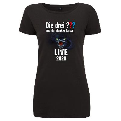 DDF Die drei ??? Tour Shirt 2020 Damen T-Shirt schwarz